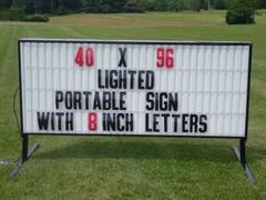 Portable Sign Delivery/Pick Up Portable Sign Delivery/Pick Up